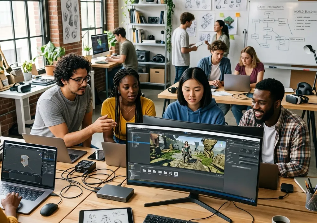Capa do post sobre cursos gratuitos de Unreal Engine