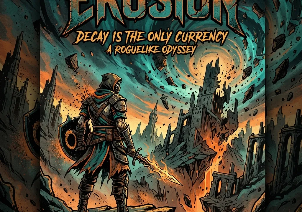 Erosion no Summer Game Fest: esse roguelike onde cada morte custa uma decada merece atencao?