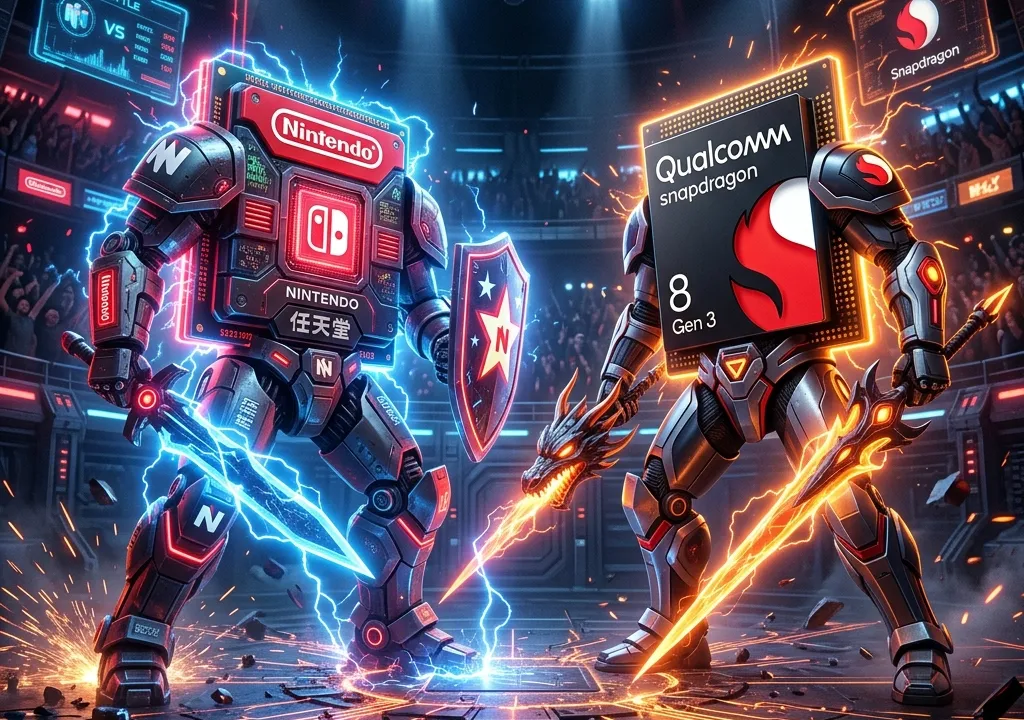 Snapdragon G Series vs Chips Nintendo: A guerra dos portáteis esquenta em 2026