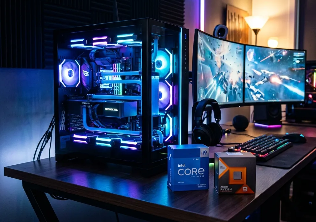 Processadores Intel Arrow Lake vs AMD Ryzen 9000 em 2026: qual comprar para jogos?